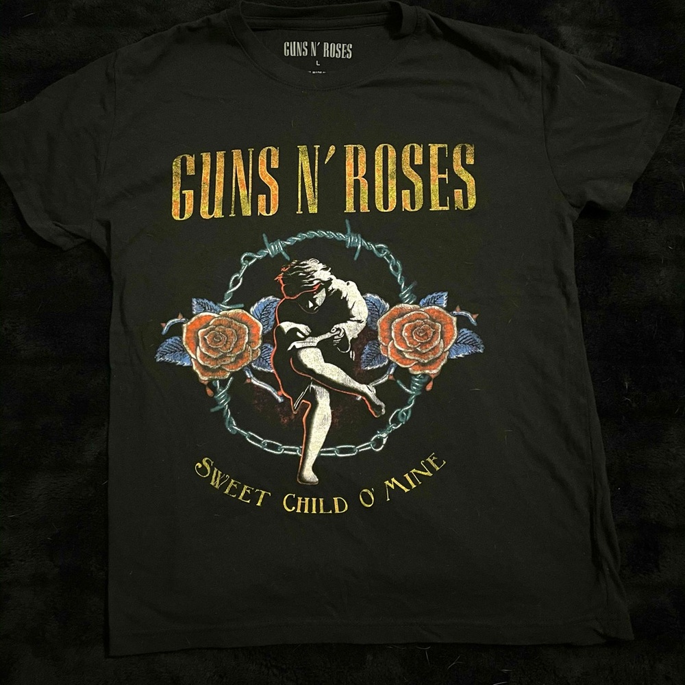 Guns and Roses band tee